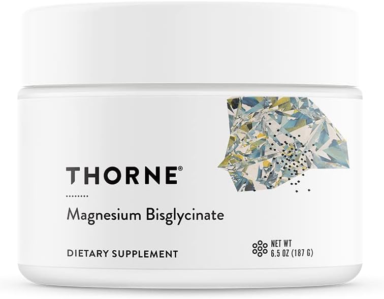 Thorne Magnesium Bisglycinate Powder 60 Servings NSF Certified for Sport by Thorne Research - American Made