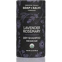 Chagrin Valley Organic Natural Dry Shampoo Lavender Rosemary Dark Hair by Chagrin Valley Soap and Salve - American Made