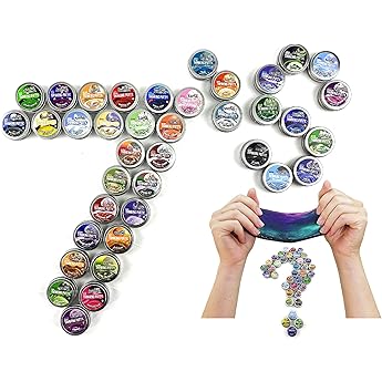 Crazy Aaron's Thinking Putty Mini Tin Assortment 12-Pack by Crazy Aaron's - American Made