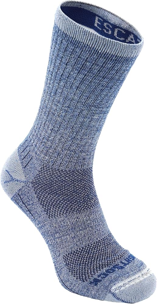 Wrightsock Escape Crew Hiking Socks — Double Layer Anti-Blister by Wrightsock - American Made