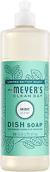 Mrs. Meyer's Clean Day Liquid Dish Soap Mint 16 fl oz by Mrs. Meyer's - American Made