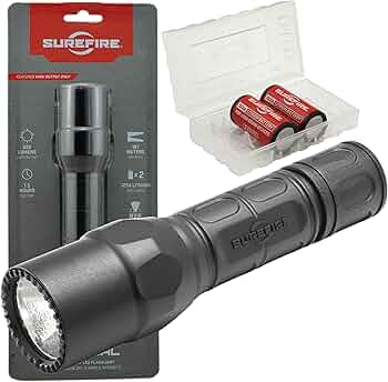 SureFire G2X Tactical 600 Lumen Flashlight Bundle by SureFire - American Made