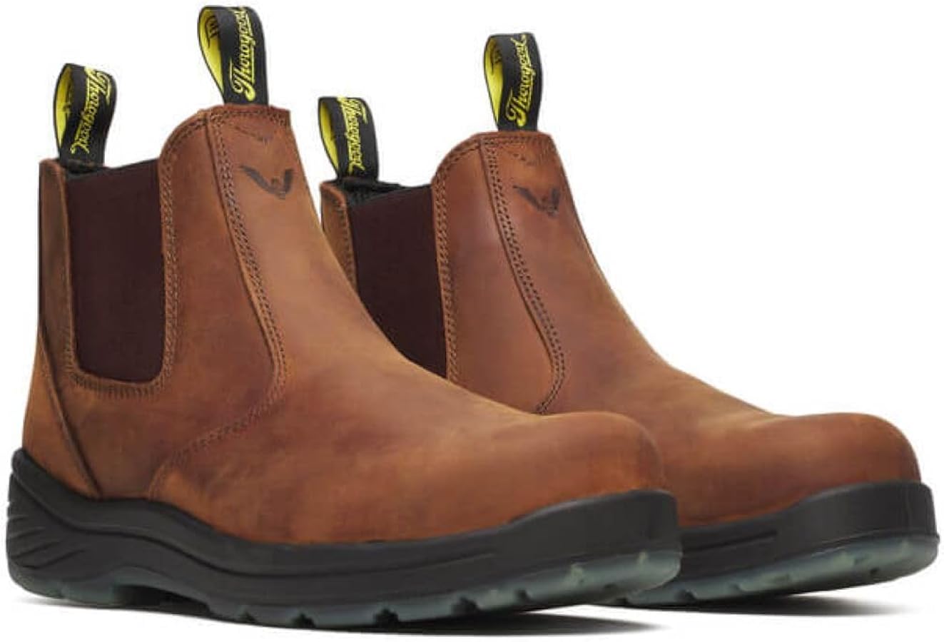 Thorogood Thoro-Flex 6-Inch Composite Toe Slip-On Work Boot by Thorogood - American Made