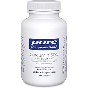 NutriGold Turmeric Curcumin Gold 500 mg 120 Vegan Capsules 2-Pack by NutriGold - American Made