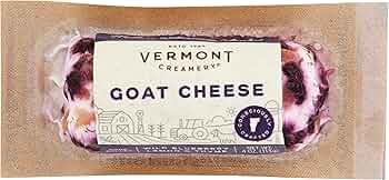 Vermont Creamery Wild Blueberry Lemon & Thyme Chevre, 4 oz by Vermont Creamery - American Made