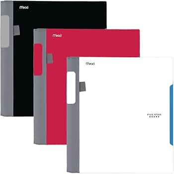 Five Star Advance Spiral Notebooks 3-Pack 1-Subject by Five Star - American Made