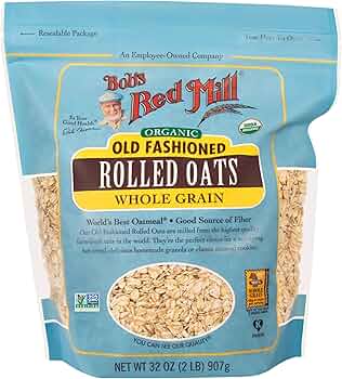 Bob's Red Mill Organic Old Fashioned Rolled Oats 32oz by Bob's Red Mill - American Made