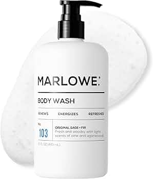 MARLOWE. No. 103 Men's Body Wash, 16 oz Pump by MARLOWE - American Made