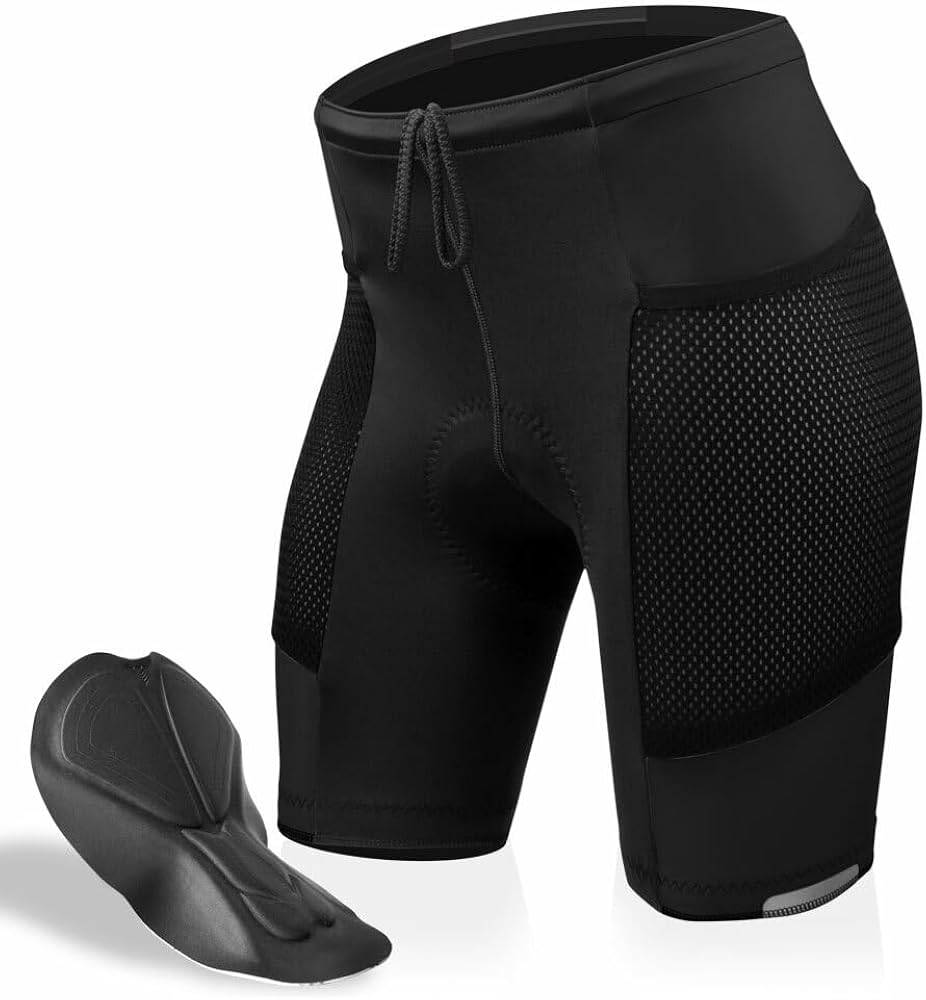 Aero Tech Designs Men's Baggy Mountain Bike Shorts — Relaxed Fit, Made in Pittsburgh by Aero Tech Designs - American Made