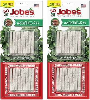Jobe's 5001T Houseplant Fertilizer Food Spikes 50 Pack by Jobe's - American Made