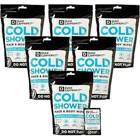Duke Cannon Cold Shower Cooling Field Towels, 15-Pack by Duke Cannon - American Made