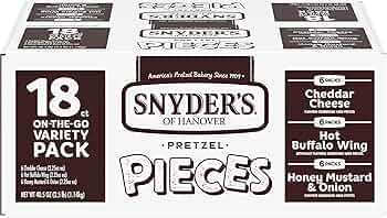 Snyder's of Hanover Pretzel Pieces Variety 20 Count by Snyder's of Hanover - American Made