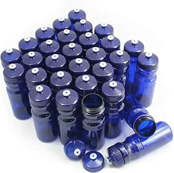 Rolling Sands Reusable Bulk Water Bottles 30-Pack — Navy Blue by Rolling Sands - American Made
