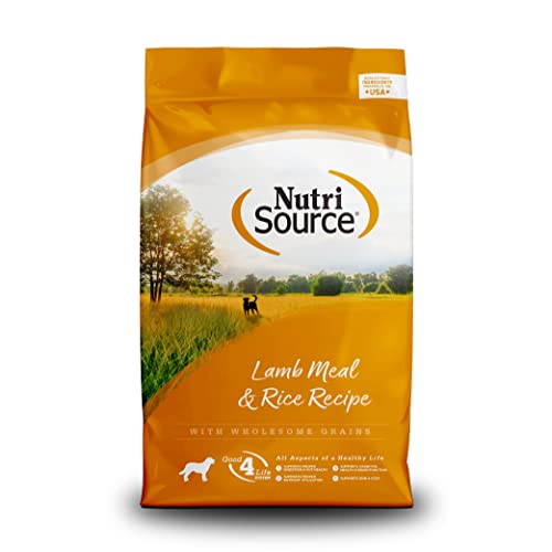 NutriSource Lamb and Rice Dry Dog Food, 30 lb by NutriSource Pet Foods - American Made