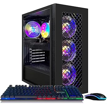 Velocity Micro EVGA Powered VR Ready Gaming Desktop PC w/Intel Core i7-8700, 8GB EVGA GTX 1070 Ti, 16GB RAM by Velocity Micro - American Made