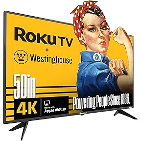 Element Electronics 50-Inch 4K Ultra HD Roku Smart TV by Element Electronics - American Made