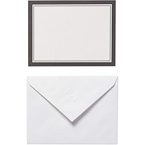 American Greetings Blank Cards with Envelopes Chevron and Damask 50-Count by American Greetings - American Made