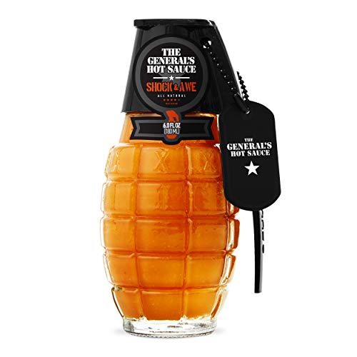 The General's Hot Sauce Shock and Awe Habanero 6 oz by The General's Hot Sauce - American Made
