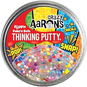 Crazy Aaron's Thinking Putty Enchanting Unicorn Glow in the Dark 4-Inch Tin by Crazy Aaron's - American Made