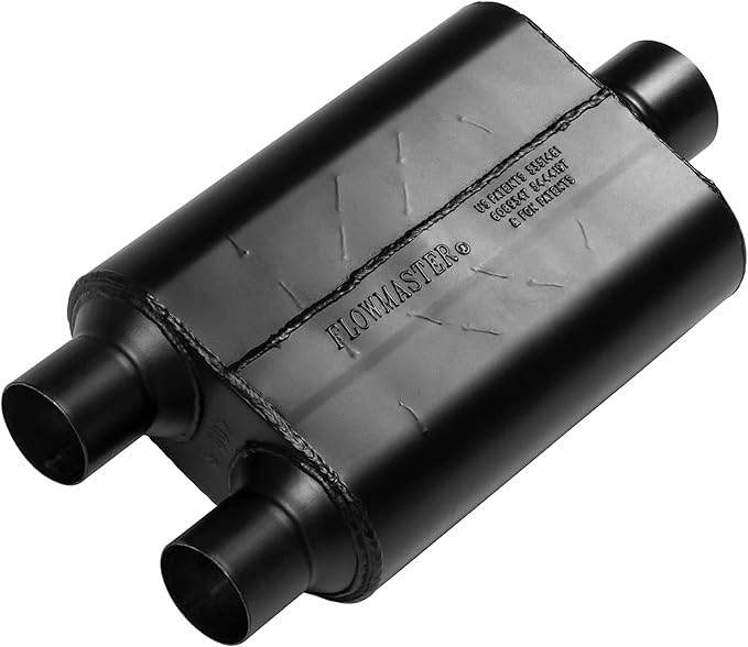 Flowmaster 40 Series Original Chambered Muffler 2.50-Inch Center In/Offset Out by Flowmaster - American Made