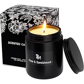 P.F. Candle Co. Sandalwood Rose Soy Wax Candle 7.2oz by P.F. Candle Co. - American Made