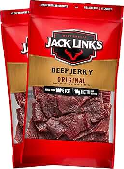 Jack Link's Beef Jerky, Original - 9 oz Bag by Jack Link's - American Made