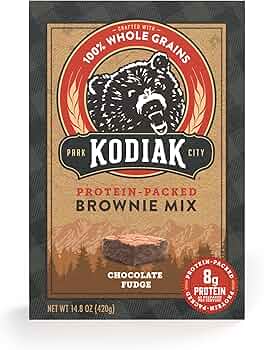 Kodiak Cakes Chocolate Fudge Brownie Mix 14.8 Oz by Kodiak Cakes - American Made