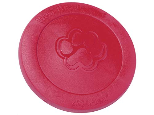 West Paw Zogoflex Zisc Flying Disc Large 8.5 Inch Ruby by West Paw - American Made