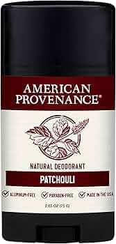 American Provenance Natural Deodorant Patchouli Aluminum Free Made in USA by American Provenance - American Made