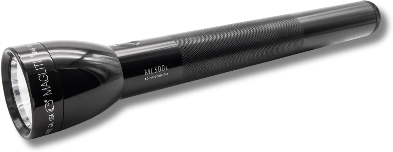 Maglite ML300L 4-Cell D LED Flashlight 1002 Lumens by Maglite - American Made