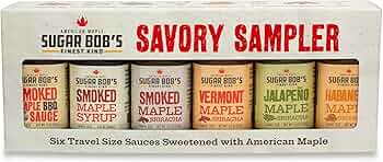 Sugar Bob's Finest Kind Savory Maple Variety 6-Pack by Sugar Bob's Finest Kind - American Made