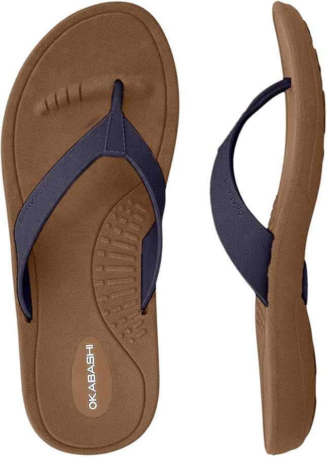 Okabashi Men Sport Flip Flop Sandal by Okabashi - American Made