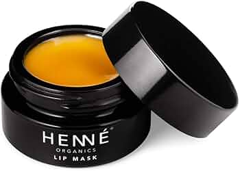 Henne Organics Lip Mask Natural Organic Moisturizer Treatment by Henne Organics - American Made