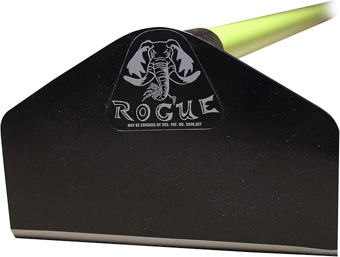 Prohoe Rogue Garden Hoe 8-Inch Wide Blade 60-Inch Fiberglass Handle F80J60 by Prohoe - American Made