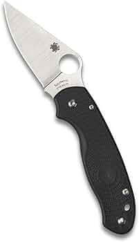 Spyderco Para 3 Lightweight CTS BD1N Black FRN by Spyderco - American Made