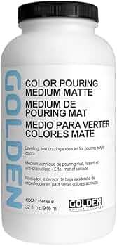 Golden Artist Colors Color Pouring Medium Matte, 32 oz by Golden Artist Colors - American Made