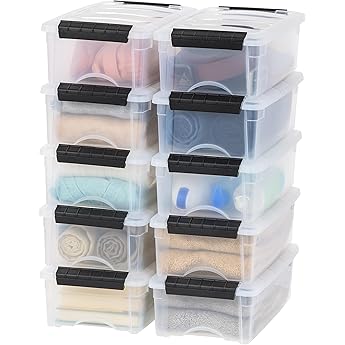 IRIS USA 19 Qt Weathertight Storage Box 4-Pack by IRIS USA - American Made