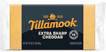 Tillamook Special Reserve Extra Sharp Cheddar Cheese 1 lb by Tillamook - American Made