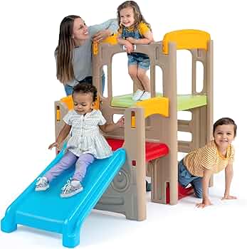 Simplay3 Young Explorers Adventure Climber and Slide by Simplay3 - American Made