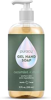 Puracy Organic Hand Soap, Cucumber and Mint by Puracy - American Made