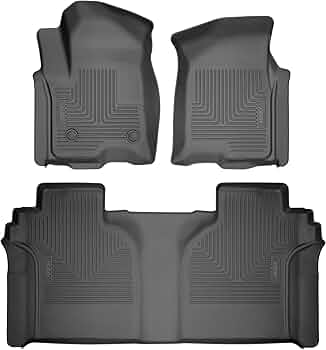 Husky Liners WeatherBeater Floor Mats Ford F-150 SuperCrew Front 2nd Row by Husky Liners - American Made