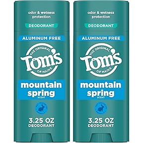 Tom's of Maine Natural Deodorant Mountain Spring 2-Pack by Tom's of Maine - American Made