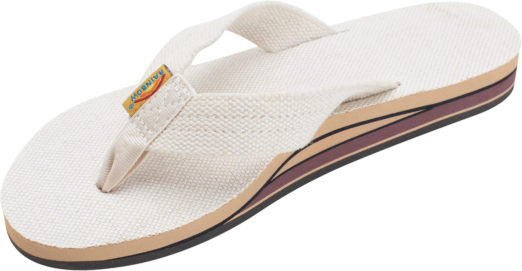 Rainbow Sandals Women's Double Layer Hemp with Arch Support by Rainbow Sandals - American Made