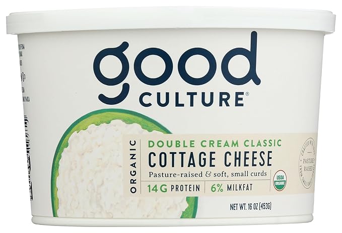 Good Culture Organic Cottage Cheese Double Cream 6% by Good Culture - American Made