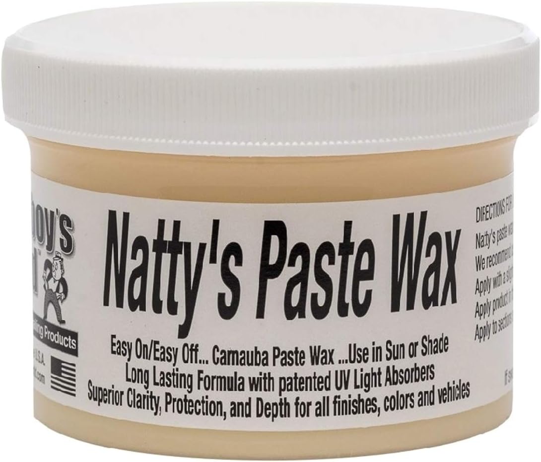 Poorboy's World Natty's Paste Wax White 8 oz Tub by Poorboy's World - American Made