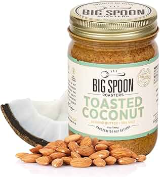 Big Spoon Roasters Toasted Coconut Almond Butter 13oz by Big Spoon Roasters - American Made
