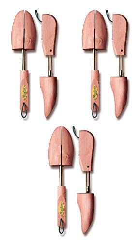 Woodlore MEN’S CEDAR SHOE TREE 3-PACK (for 3 pairs of shoes)-11, 3-PACK) by Woodlore - American Made