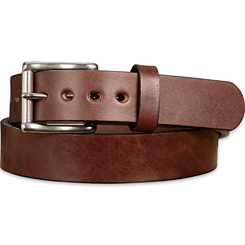 Bullhide Belts Mens Leather Gun Belt 1.5 in Brown 42 in by BullhideBelts.com - American Made