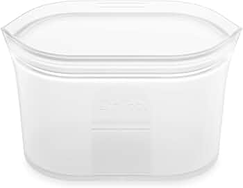 Zip Top Reusable Silicone Small Dish — Frost by Zip Top - American Made