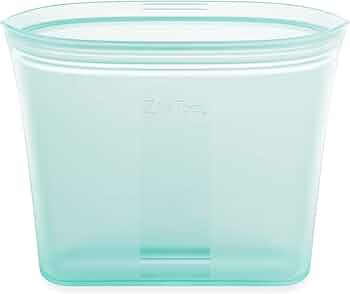 Zip Top Reusable Silicone Sandwich Bag — Teal by Zip Top - American Made